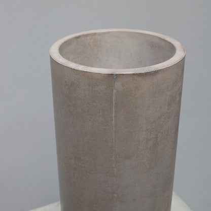 Michael Verheyden Concrete Vase in warm grey color and light grey color