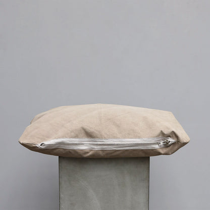Limited edition high-quality Beige Suede Cushion - Small from Journey by Oliver Gustav