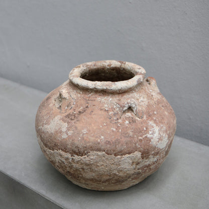 terracotta jar excavated from a shipwreck